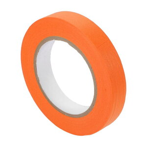 Partuto 1 Pc 0.8 In-cH-ES x 54.7 YA-rd-s Universal Painters Tape - DIY Car Auto Paint for Masking Tape No Residue - Crepe Paper Orange