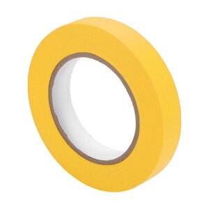 Partuto 1 Pc 0.8 In-cH-ES x 60.1 YA-rd-s Universal Painters Tape - DIY Car Auto Paint for Masking Tape No Residue - Crepe Paper Yellow