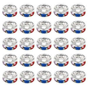 PATIKIL 8mm fXy[T[r[Y 50 CXg[r[YXy[T[Vo[g[v[g ΃CLOlbNXuXbgy_gDIYNtg }`J[