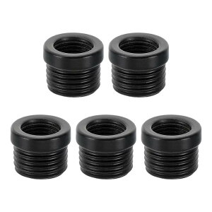 PATIKIL 9/16-18UN FxM10x12mm �X���b�h�k���i�b�g 5 �� �I�X - ���X �X���b�h �A�_�v�^�[ �v���e�N�^�[ �p�C�v�p�背�f���[�T�[ �t���A�����v �O�[�X�l�b�N�p ��