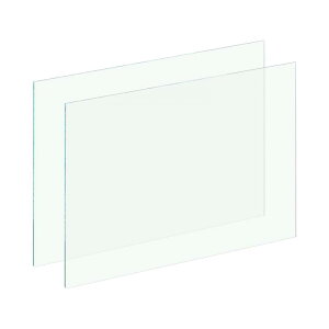 PATIKIL nڗpYVF[h 4-5/16"x 3.5" 2Zbg dKX zCg_[NjOtB^[v[g Jo[ wbgpi