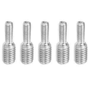 PATIKIL M3*M5*16 ���[�X���b�h�X�^�b�h�{���g 5�p�b�N 304�X�e�����X�X�`�[�������b�h�{���g�X���b�h���f���[�T�[�A�_�v�^�[ ����17mm