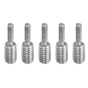 PATIKIL M3*M6*20 ���[�X���b�h�X�^�b�h�{���g 5�p�b�N 304�X�e�����X�X�`�[�������b�h�{���g�X���b�h���f���[�T�[�A�_�v�^�[ ����20mm