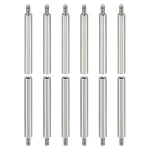 PATIKIL 12�� M3�X�^���h�I�t M3 40+6mm�X�y�[�T�[�X�^���h�I�t �A���~�� �l�W�t���X�^���h�I�t�L�b�g 3 mm ID 5mm OD���g���b�N���X�E���X�X���b�h�A�_�v�^�[ ��H��� PCB RC�h���[�� �}�U�[�{�[�h�p