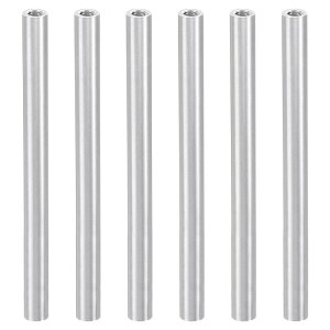 PATIKIL 6�� M3�A���~�X�y�[�T�[ M3���^���X�y�[�T�[�A���~�j�E��3 mm ID x 5mm OD x 70mm L �X���b�h�X�y�[�T�[�X�N�����[�X�^���h�I�t���E���h RC�J�[ �h���[�� �}�U�[�{�[�h�p �V���o�[