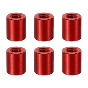 PATIKIL 12�� M3�A���~�X�y�[�T�[ M3���^���X�y�[�T�[�A���~�j�E��3 mm ID x 6mm OD x 8mm L�X���b�h�X�y�[�T�[�X�N�����[�X�^���h�I�t���E���h RC�J�[ �h���[�� �}�U�[�{�[�h�p �ԐF