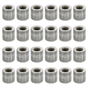 PATIKIL M6�X�`�[���X�y�[�T�[ 24�� �����X�y�[�T�[ �X�`�[��6.5mm ID x 12mm OD x 11mm L �Y�f�|�X�y�[�T�[�X�N�����[�X�^���h�I�t���E���h 1/4�C���`�܂���M6�X�N�����[�{���g�p