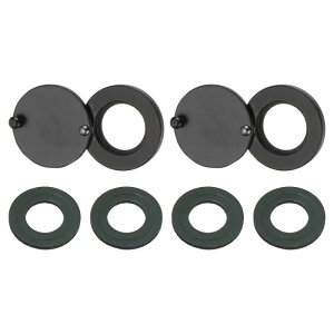 PATIKIL 5/8" hAz[Jo[ ]hAr[A[vCoV[Jo[ ȔSc[t ƒ Ap[g ze ZLeBp 2Zbg