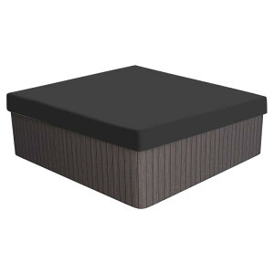 PATIKIL 218x218x30 cm �X�N�G�A�z�b�g�^�u�J�o�[ 210D�I�b�N�X�t�H�[�h �h�� �h�o SPA�J�o�[�v���e�N�^�[ �p�e�B�I�Ƌ�J�o�[ �z�b�g�^�u ���O �����p ��