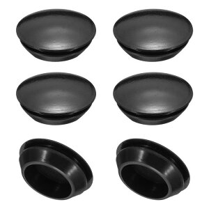 PATIKIL 28mm���a �V���R�������E���h�X�i�b�v 6�Z�b�g �^�C�v���b�N�Ƌ�p�z�[���v���O�{�^���ی�J�o�[�L���b�v�w�b�h 2.5-28mm ���ɓK�� ��