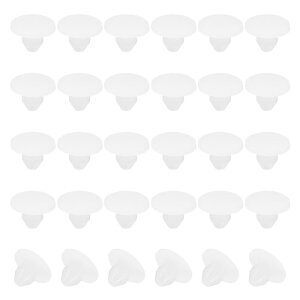 PATIKIL 4mm���a �V���R�������E���h�X�i�b�v 40���� �^�C�v���b�N�Ƌ�p�z�[���v���O�{�^�� �L���G�b�W�ی�J�o�[ 3.8-4.2mm ���ɓK�� �V�[���o���N�w�b�h�V�����_�[�p ����