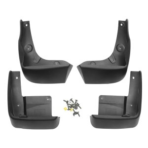 A ABSOPRO Honda�ɑΉ��I�f�b�Z�C2018-2022�p�̃t�����g�����A�T�C�h�} �b �h�K�[�h�ƃ}�E���g�A�N�Z�T���[�t���̃} �b �h�t���b�v�X�v���b�V���K�[�h�i4�Z�b�g�j