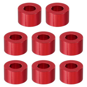 PATIKIL M8A~jEXy[T[ 8 Xy[T[A~jE8.2mm ID x 16mm OD x 10mm LA~jEXy[T[XN[X^hItEh 1/3C`܂M8XN[{gp ԐF