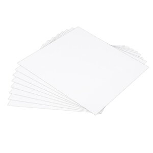 A BSvX`bNV[g 12" x 12" x 0.06" A BSX`V[g z͌^ DIYNtgpl zCg 8