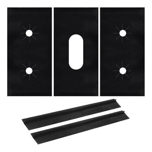 KXWveN^[Zbg 3Zbg PTFE 21.26"x10.63" mXeBbNXg[uo[i[Jo[ VR21"Xg[uJE^[MbvtB[Jo[2 ėp\ Xg[ugbv