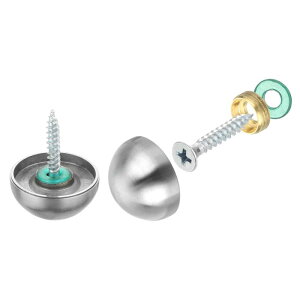 12Zbg̃~[XN[ƃLbv 25mm304XeX|Jo[lC Ǌ|ŔL̎tpn[hEFA Vo[F