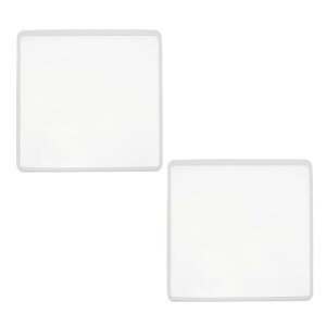 2�Z�b�g �R�[�X�^�[�p�V���R�����[���h 18x18cm/7.2x7.2in �����` �G�|�L�V�����p �z�[���f�R���[�V���� DIY�N���t�g ���� �J���t�������ߒ��H�|�i