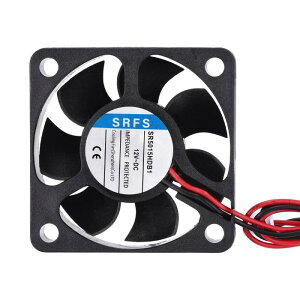 5015�t�@�� 50mm×15mm 2�C���` 12V ���^�v���X�`�b�N��p�t�@�� 2�s�� PC�P�[�X CPU�q�[�g�V���N 3D�v�����^ �f�X�N�g�b�v��p ���[�^�[ �T�[�o�[�p(1��)