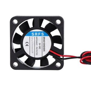 4010�t�@�� 40mm×10mm 1-3/5�C���` 5V ���^�v���X�`�b�N��p�t�@�� 2�s�� �R���s���[�^ PC�P�[�X CPU�q�[�g�V���N 3D�v�����^ �f�X�N�g�b�v��p ���[�^�[ �T�[�o�[�p(1��)