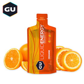 GU Energy グーエナジー LIQUID ENERGY リキッドエナジー オレンジ 1本 【エナジージェル 登山 マラソン ランニング トレイルランニング トライアスロン 行動食 補給食 ジェル】