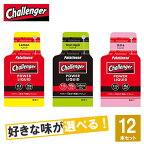 Challenger(チャレンジャー) POWER LIQUID(チャレンジャー・パワーリキッド)選べる3味12個セット【ジェル トレイルランニング トレラン ランニング 行動食 補給食 健康食 おいしい マラソン エネルギーゼリー ジェル】#select