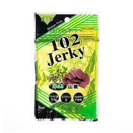 102 Jerkey 豆腐ジャーキー 痺れる 山椒味 【珍味 美味しい 豆腐 ヴィーガン ビーガン 酒の肴 つまみ 辛い】