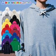 BLUE AND BLUE ブルーアンドブルー ユニセックス(メンズ・レディース) パーカー 長袖 アウター 裏起毛 大…