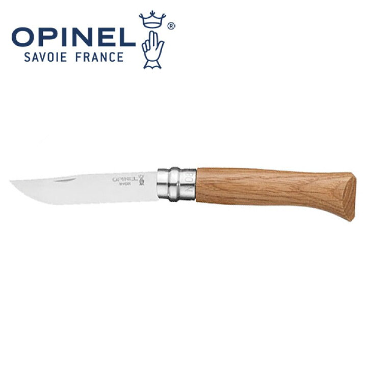 楽天市場】OPINEL オピネル ステンレススチール#8 オークウッド 41524 
