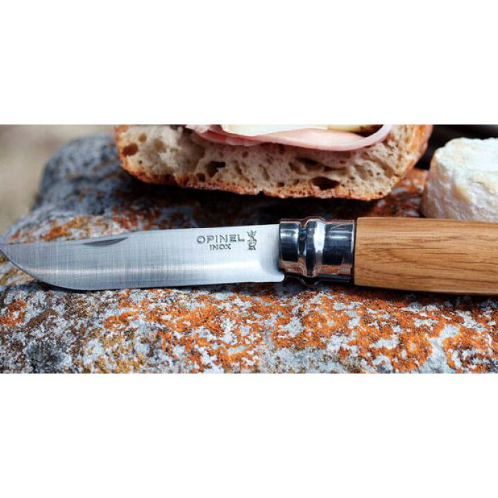 楽天市場】OPINEL オピネル ステンレススチール#8 オークウッド 41524 