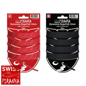 PIRANHA sjA Dyneema RopeFish _Cj[} [vtBbV 2mm bh/ubN eg[v eg݉c VF^[ ^[v LvMA v _Cj[}R[h KC[v pR[h Ă