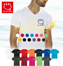 ラッシュガード メンズ Tシャツ Vネック 半袖 ニコちゃん 水着 大きいサイズ 接触冷感 夏用 海水浴 水泳 UVカット 日焼け防止 紫外線対策 らっしゅがーど ゆったり 体型カバー 水陸両用 おしゃれ 涼しい 速乾 スイミング プール ランニング アウトドア セール SALE 送料無料