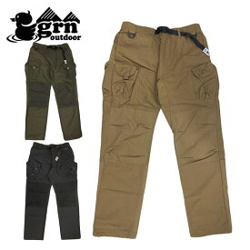 grn outdoor ジーアールエヌ アウトドア TEBURA CANSS PANTS GO2336Q メンズ 手ぶらパンツ カーゴパンツ 収納ポケット付き ロングパンツ ボトムス 大きいサイズ おしゃれ かわいい アメカジ キャンプ用品 ソロキャンプ BBQ 登山 ハイキング 釣り フェス SALE セール