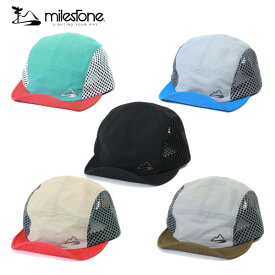 milestone(マイルストーン) original cap MSC-018 メンズ・レディース メッシュキャップ 【トレラン キャップ トレイルランニング ランニング アウトドア 登山 ハイキング 男性 女性 帽子】