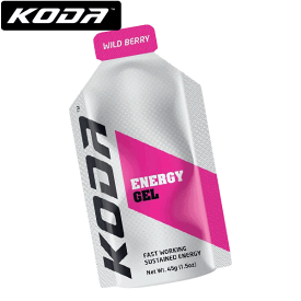 KODA(コーダ)エナジージェル ワイルドベリー味×1個 行動食 補給食 ランニング トレラン レース マラソン