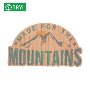 TRYL WOOD STICKER(EbhXebJ[) HOME ؍ނgpRfނ̃XebJ[ ygCjO WMO AEghA ubVNtg XebJ[ V[ ObYz