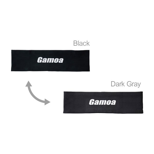 ★GAMOA(ガモア) HEAD BAND Black Dark Gray メンズ・レディース ヘッドバンド 