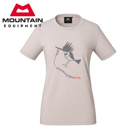 Mountain Equipment マウンテンイクイップメント WOMEN’S BRITPOP TEE - YAMASEMI/ブリットポップ・ティー ヤマセミ 424742 レディース 半袖Tシャツ 半袖シャツ ランニングウェア トップス トレイルランニング トレラン マラソン ジョギング アウトドア 女性