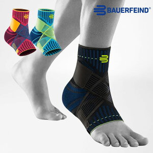 BAUERFEIND バウアーファインド SPORTS ANKLE SUPPORT(ストラップあり) ランニング アンクルサポーター 足首サポーター 足首用サポーター 足関節サポーター 足首固定 かかと 炎症 テーピング トレイ