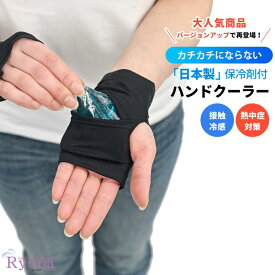 ☆レビュー記入でクーポンプレゼント♪手のひら冷却で熱中症対策！ハンドクーラー ハンドカバー ハンドウォーマー 日本製保冷剤付き ランニング アームカバー アームウォーマー 無地 接触冷感 ひんやりグッズ 暑さ対策 夏 部活 ウォーキング 登山 ゴルフ メンズ レディース