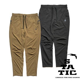 STATIC スタティック PURSUIT LT PANTS パスート LT パンツ メンズ・レディース ソフトシェルパンツ ロングパンツ 保温着 防寒着 防風 軽量 秋冬 大きいサイズ トレイルランニング トレラン マラソン ジョギング トレッキング 登山 ハイキング アウトドア