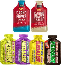 カルノパワー×メダリスト フルマラソン完走セット トレラン ランニング マラソン 補給食 行動食 スポーツ 捕食 登山 エネルギーゼリー エナジーゼリー レース ロードバイク