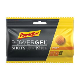 PowerBar パワーバー PowerGel Shots パワージェル・ショッツ オレンジ グミ5粒でパワージェル1本分のエネルギー 補給食 行動食 トレイルランニング