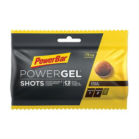 PowerBar パワーバー PowerGel Shots パワージェル・ショッツ コーラ グミ5粒でパワージェル1本分のエネルギー 補給食 行動食 トレイルランニング