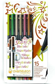 カメレオンペン ブレンドライター Nature 6本セット イラストペン