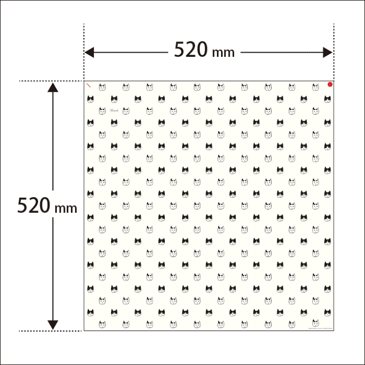 楽天市場】ハンカチ 猫 ネコ柄 バンダナ ハチワレ猫 猫柄 大判ハンカチ