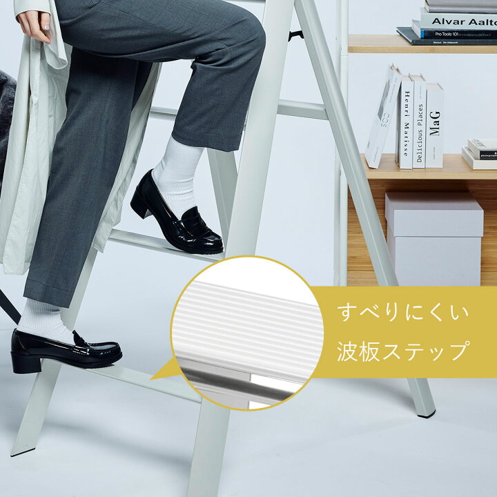 楽天市場】脚立 踏み台 ステップ 「lucano 3step ルカーノ スリー 