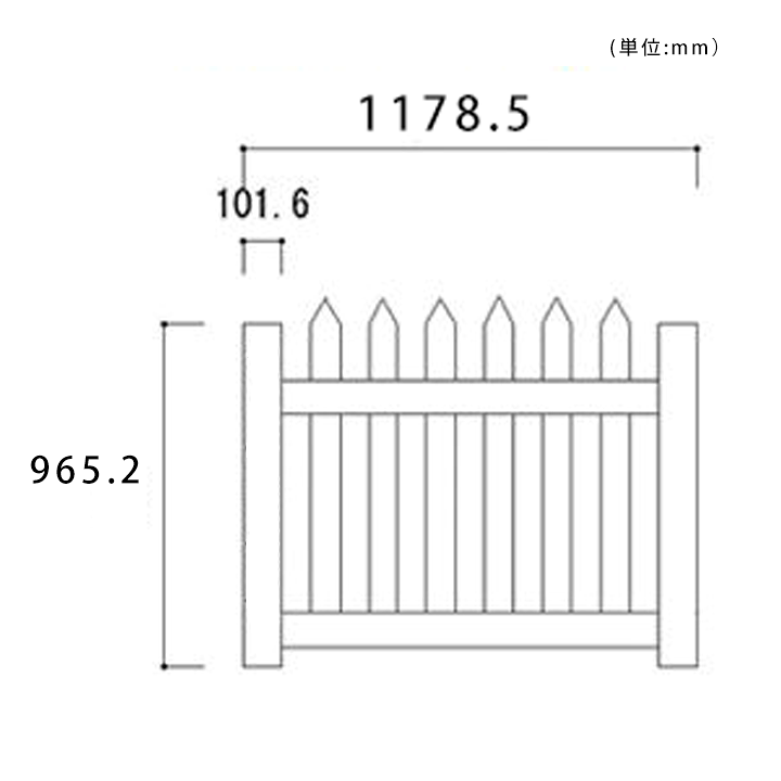 楽天市場】【目隠し】【樹脂】「ホワイトフェンス カントリーゲートL