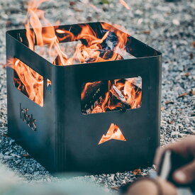 焚火台 おしゃれ BBQグリル アウトドア ビールケース 「Hoefats BEER BOX ファイヤーバスケット」