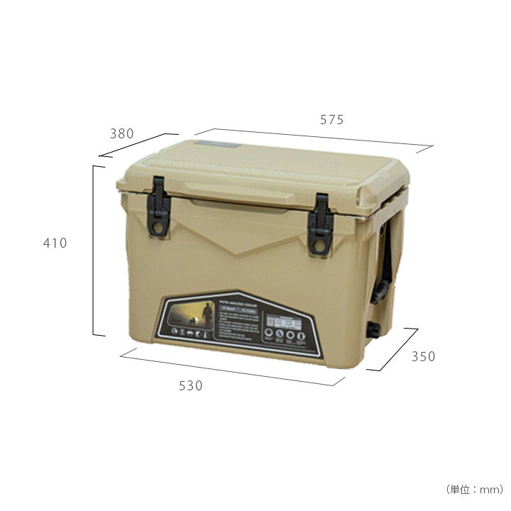 楽天市場】【クーラーボックス】【保冷】【樹脂製】「ICE AGE coolers 