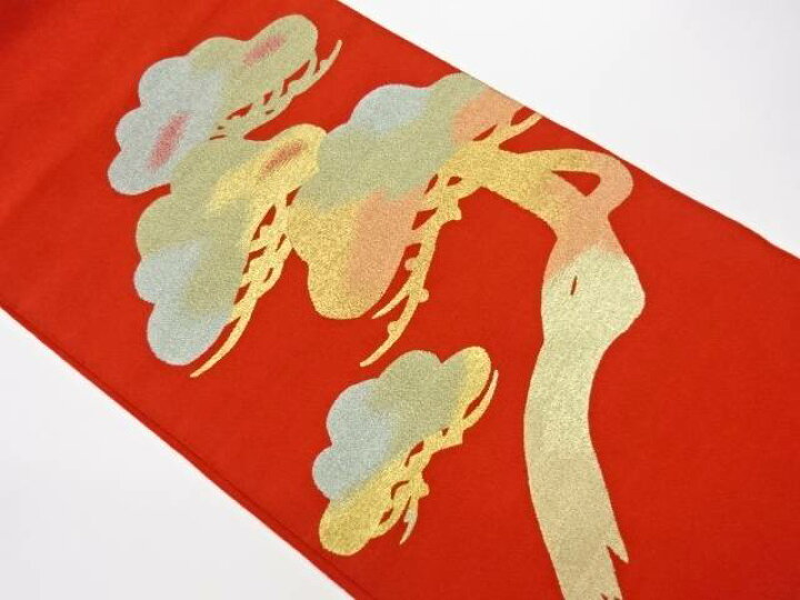 楽天市場】綴れ松模様織出し名古屋帯【リサイクル】【中古】【着】 宗 